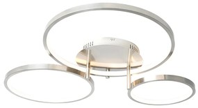 Plafoniera moderna in acciaio con LED e dimmer - Rondas