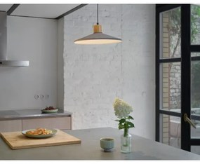 Ledvance - Lampadario a sospensione con filo DECOR CONCRETE 1xE27/15W/230V diametro 32 cm calcestruzzo grigio