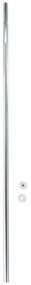Asta per tenda da doccia color argento lucido 110 - 185 cm – Wenko