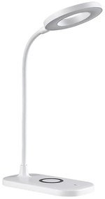 Rabalux 74014 - Lampada da tavolo LED dimmerabile con funzione Touch HARDIN LED/5W/5V bianco
