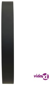 vidaXL Orologio da Parete Luminoso Nero 30 cm