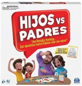 Gioco da Tavolo Spin Master Hijos vs Padres 206 Pezzi 26,99 x 26,99 x 5,4 cm