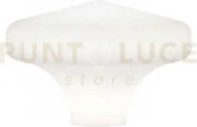 Vetro per collezione clio bianco opaco in materiale plastico d.30x21cm
