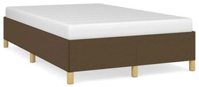 Giroletto Senza Materasso Marrone Scuro 80x200 Cm İn Tessuto /