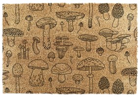Zerbino in fibre di cocco 40x60 cm Mushrooms – Artsy Doormats