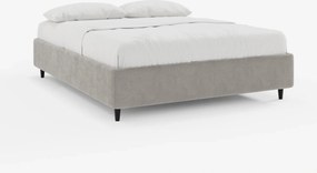 ERON letto sommier imbottito con vano contenitore in tessuto impermeabile certificato Oeko-Tex