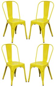 AGATHA - Set 4 sedie industrial