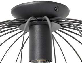 Plafoniera industriale nera - Margarita