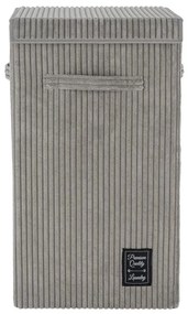 WENKO 62044100 - Cesto per biancheria CORA 33x58 cm grigio