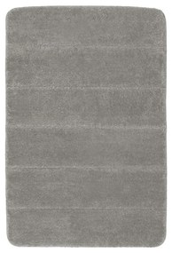 Tappeto da bagno grigio chiaro Steps, 60 x 90 cm - Wenko