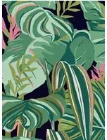 Mindthegap Carta da parati Tropical Foliage - Anthracite