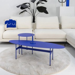 Tavolino rotondo in metallo ø 40 cm Mira – Spinder Design