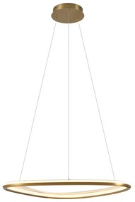 Lampada a sospensione di design oro dimmerabile a 3 livelli - Organico