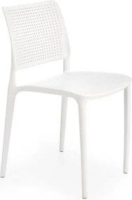 Sedia in plastica K514 bianco