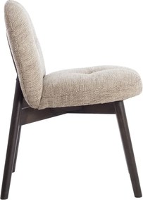 Set di sedie da pranzo beige in imbottito 2 pz Sinosa – Light &amp; Living