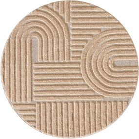 Tappeto rotondo rosa chiaro ø 160 cm Art 1121 – Ayyildiz Carpets