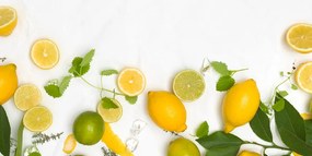Stampa su tela – Mix di agrumi