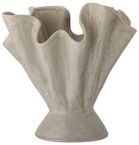 Vaso beige in gres fatto a mano Plier - Bloomingville