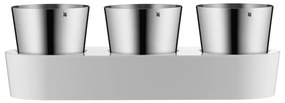 Set di 3 vasi in metallo per erbe aromatiche/auto-irrigazione ø 11 cm - WMF