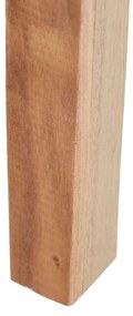 Testiera del Letto HONEY Naturale Legno Rattan Legno di paulownia 160 x 3,5 x 120 cm