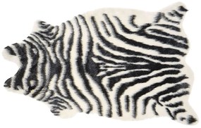 Tappeto a stampa di zebra NAMBURG Beliani