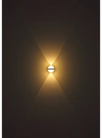 Globo 34157 - Applique a LED da esterno ILLI LED/12W/230V IP54 nero