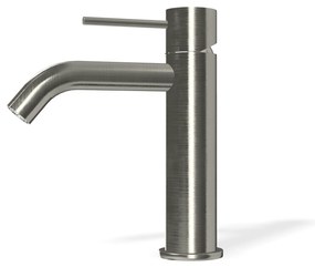 Treemme 40mm miscelatore lavabo 107mm monocomando inox satinato