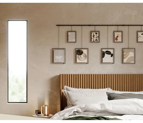 Cornici da parete in metallo nero in set da 9 pezzi 223x77,5 cm Exhibit - Umbra