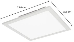 Lindby Kenma pannello LED, CCT, 29,6 cm x 29,6 cm