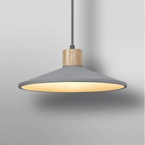 Ledvance - Lampadario a sospensione con filo DECOR CONCRETE 1xE27/15W/230V diametro 32 cm calcestruzzo grigio