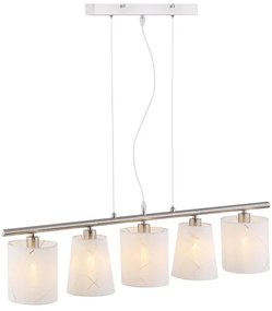 Globo 15430-5H - Lampadario a sospensione con filo NEMMO 5xE14/25W/230V