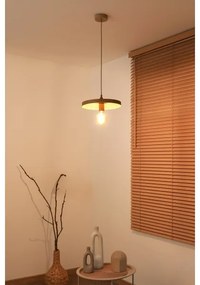 Duolla - Lampada a sospensione su cavo IRONLINE 1xE27/15W/230V Ø 30 cm beige/ramato