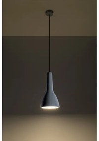 Lampadario a sospensione con filo EMPOLI 1xE27/15W/230V bianco