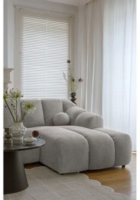 Divano angolare grigio chiaro (con penisola a sinistra/a U) Shell – Miuform