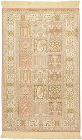 Cashmere Silk Tappeto 80x120 (Indian) Annodato A Mano