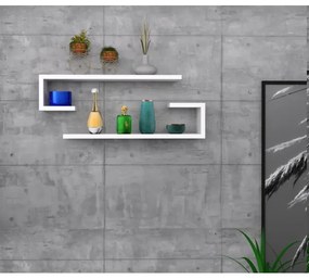 SET 2x Wall shelf ELDO white