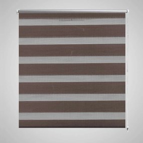 Tenda A Rullo Zebra 50 X 100 Cm Caffè /