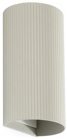 FARO 40544 - Applique SOLE 2xGU10/8W/230V grigio ondulato arrotondato