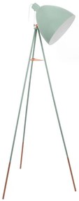 Lampada da terra Dundee in acciaio, H 135.5 cm, E27 MAX60W EGLO