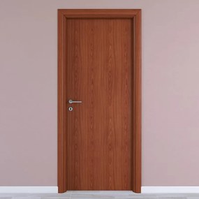 Porta battente Rose ciliegio L 80 x H 210 cm reversibile