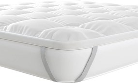 Topper Matrimoniale Trapuntato 600 gr/mq con Elastici Plus Bianco...