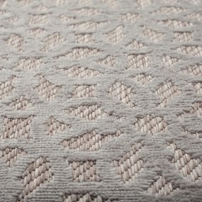 Tappeto grigio per esterni 200x290 cm Argento - Flair Rugs