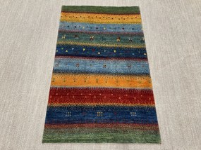Gabbeh Tappeto 160 x 100 Rosso (Iran) Annodato A Mano