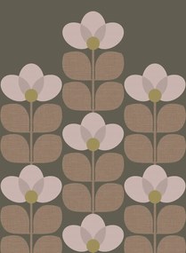 Isidore Leroy Wandbild Flower - Sous bois Panel A