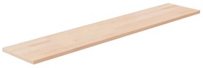 Ripiano 100x20x1,5 Cm Legno Massello Di Rovere Non Trattato /