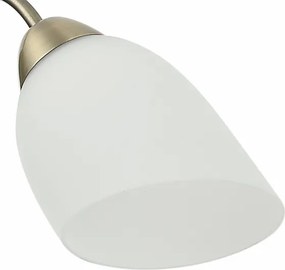 Lampadario a plafone DONNA 5xE27/60W/230V patina