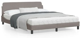 Giroletto Senza Materasso Tortora 160x200 Cm İn Tessuto /