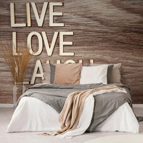 Carta da parati – Parole - Live Love Laugh