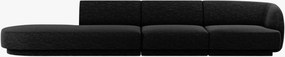 Divano modulare Miley 4+ posti in tessuto – L323 cm