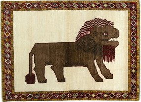 Gabbeh Tappeto persiano 160x110 Beige (Iran) Annodato A Mano